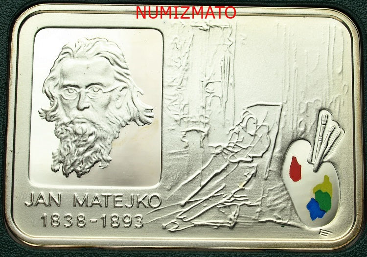 20 zł 2002 r. - Jan Matejko - Polscy Malarze XIX / XX Wieku