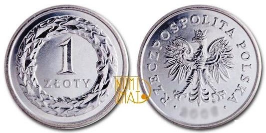 1 zł 1992 r. jeden złoty