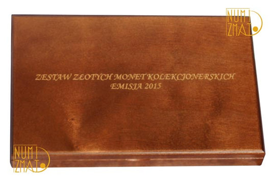 Kaseta na monety złote 2016 r. Numizmato De Luxe
